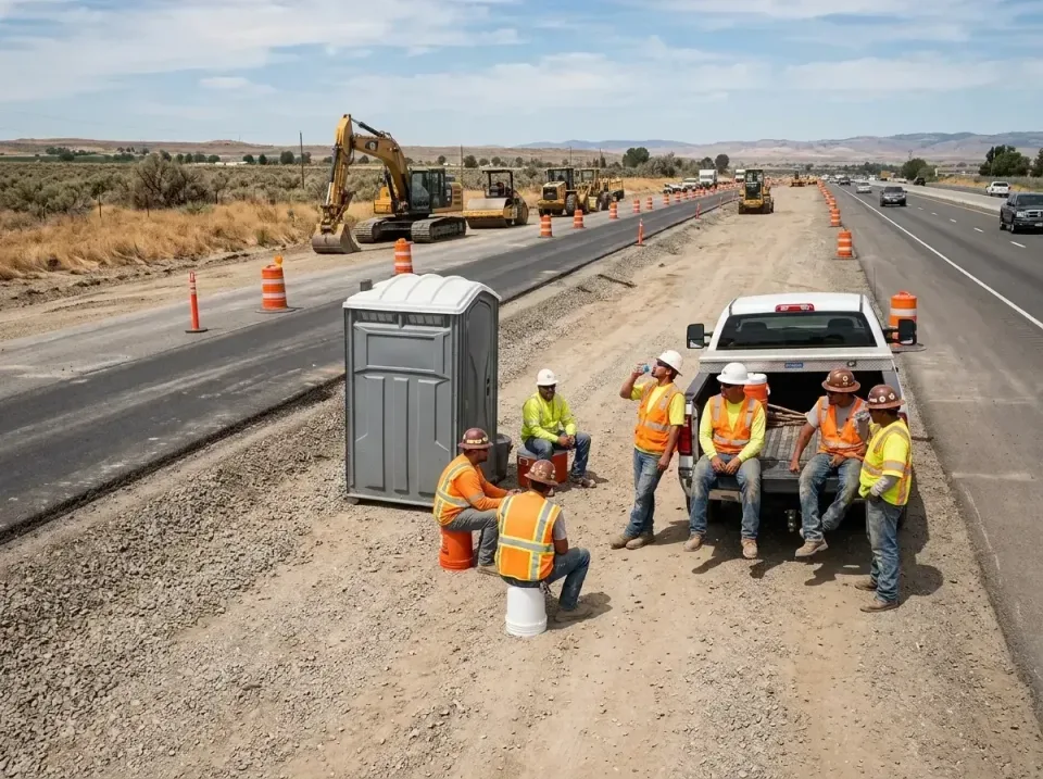 highway-road-construction-crew-007 — frequently asked questions, Porta Potty and Restroom Rentals in Wellton, AZ